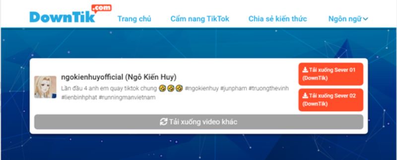 tải video TikTok tại Dowtik.com